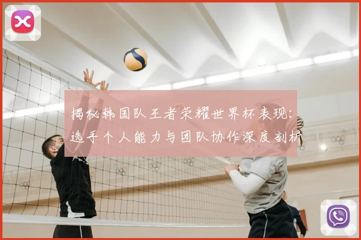 揭秘韩国队王者荣耀世界杯表现：选手个人能力与团队协作深度剖析